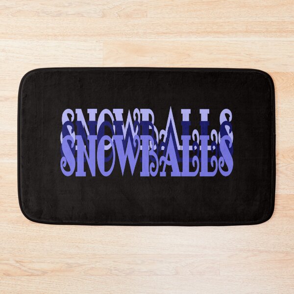 Item preview, SNOWBALLS 9 black  designed and sold by AndPeace702.