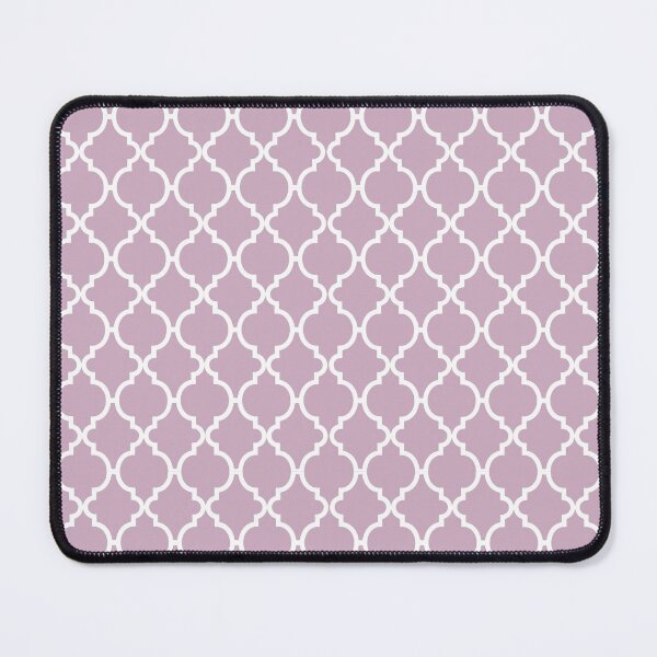 Item preview, Pastel Pink Purple Moroccan Trellis Pattern designed and sold by LamaraK.