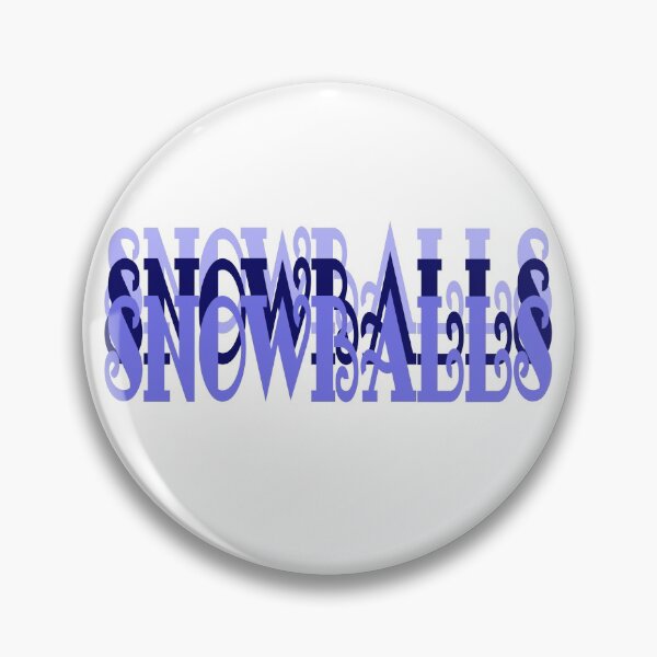 Item preview, SNOWBALLS 9 white designed and sold by AndPeace702.
