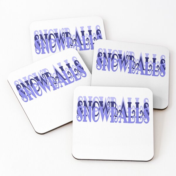 Item preview, SNOWBALLS 9 white designed and sold by AndPeace702.