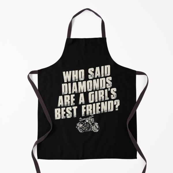 Item preview, Who Said Diamond Are A Girl's Best Friend For Biker Girl Dirt Biker designed and sold by Ngan-Jasmine.