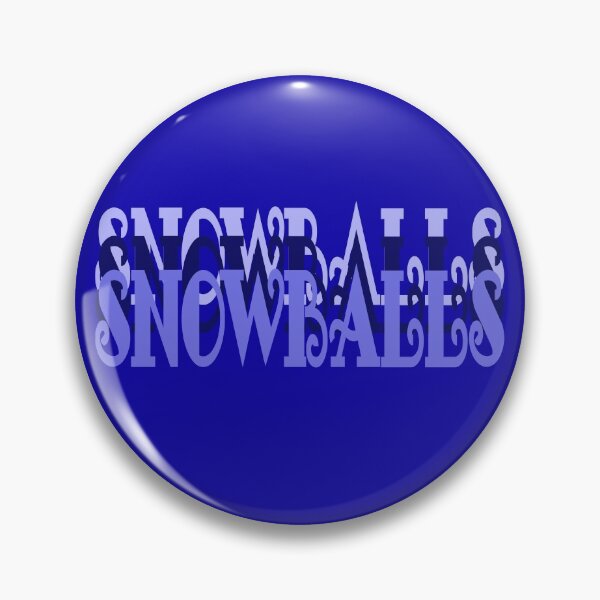Item preview, SNOWBALLS 9 blue designed and sold by AndPeace702.