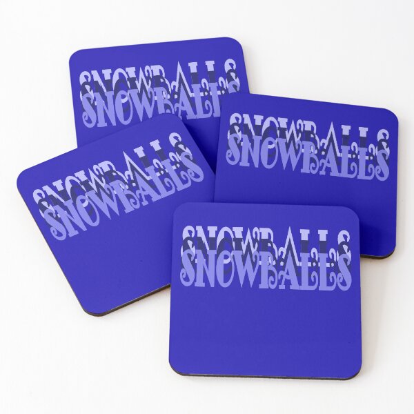 Item preview, SNOWBALLS 9 blue designed and sold by AndPeace702.