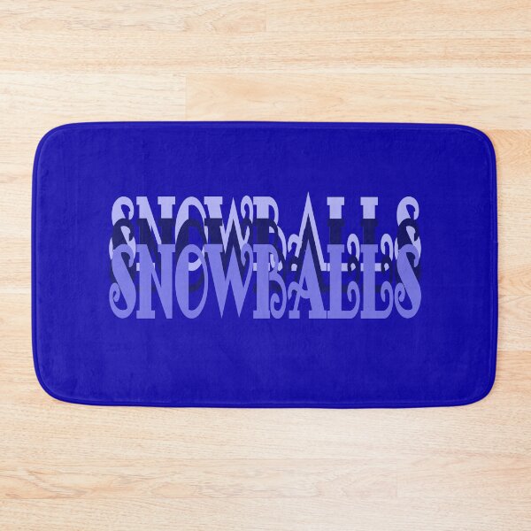 Item preview, SNOWBALLS 9 blue designed and sold by AndPeace702.