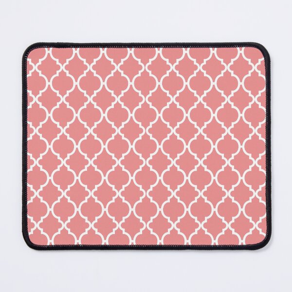 Item preview, Salmon Pink Moroccan Trellis Pattern designed and sold by LamaraK.