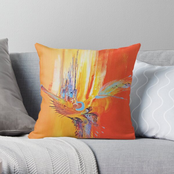 L'éclosion du monde Coussin
