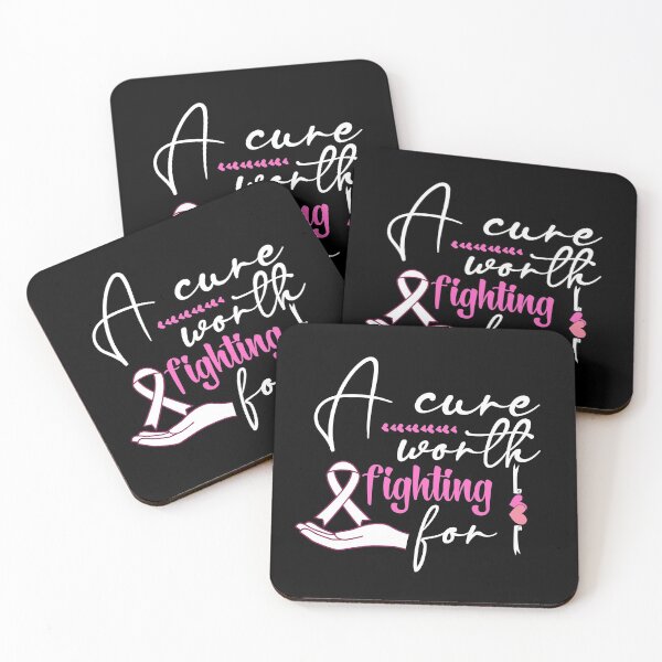 Item preview, A Cure Worth Fighting For | In October We Wear Pink | Nobody Fights Alone designed and sold by DigitalGemShop.