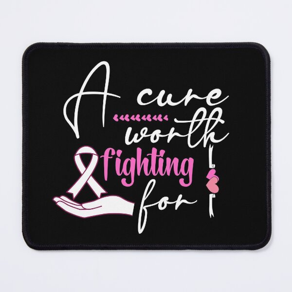 Item preview, A Cure Worth Fighting For | In October We Wear Pink | Nobody Fights Alone designed and sold by DigitalGemShop.