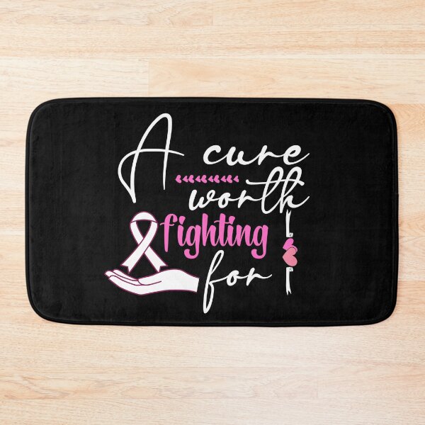 Item preview, A Cure Worth Fighting For | In October We Wear Pink | Nobody Fights Alone designed and sold by DigitalGemShop.