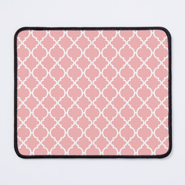 Item preview, Pastel Pink Moroccan Trellis Pattern designed and sold by LamaraK.