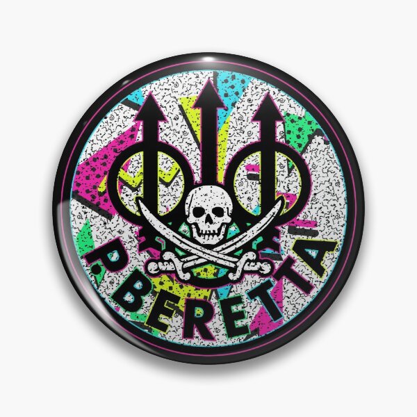 Item preview, Team Pietro Beretta Pistol Shotgun Rifle Pirate Operator - Retro 80's  designed and sold by Warhawk Designs.
