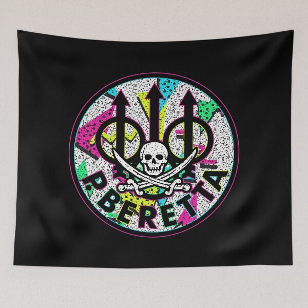 Item preview, Team Pietro Beretta Pistol Shotgun Rifle Pirate Operator - Retro 80's  designed and sold by Warhawk Designs.
