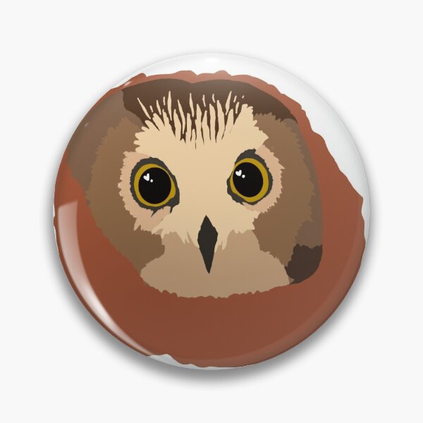 Item preview, Rocky the Owl Sticker designed and sold by aileanduffie.