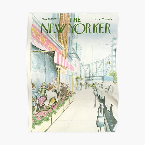 New Yorker Store Front Poster
