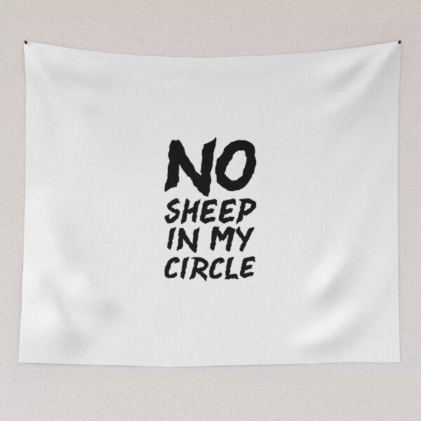 Item preview, No sheep in my circle designed and sold by cubic-shop.