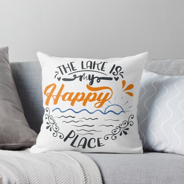 Item preview, The Lake is My Happy Place designed and sold by FOX1999-Design.