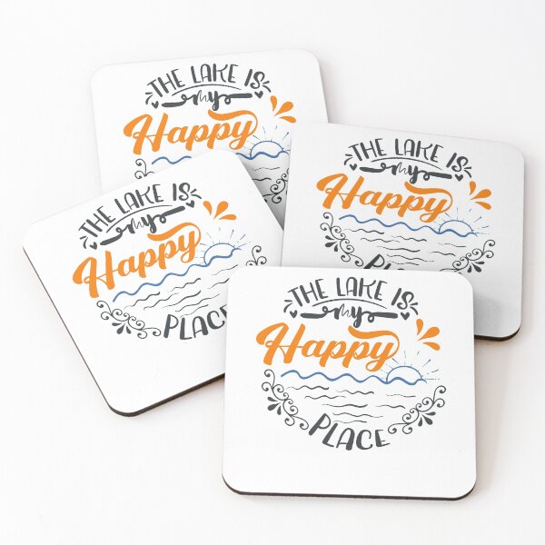 Item preview, The Lake is My Happy Place designed and sold by FOX1999-Design.