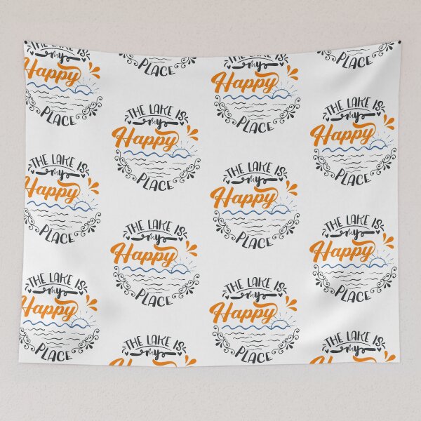 Item preview, The Lake is My Happy Place designed and sold by FOX1999-Design.