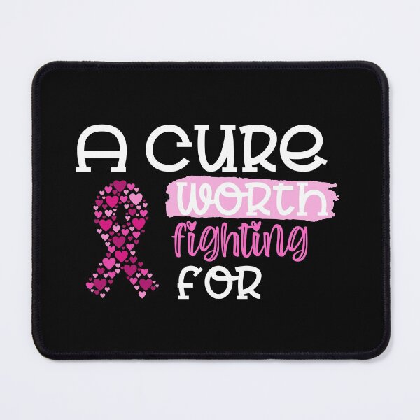 Item preview, A Cure Worth Fighting For | In October We Wear Pink | Nobody Fights Alone designed and sold by DigitalGemShop.