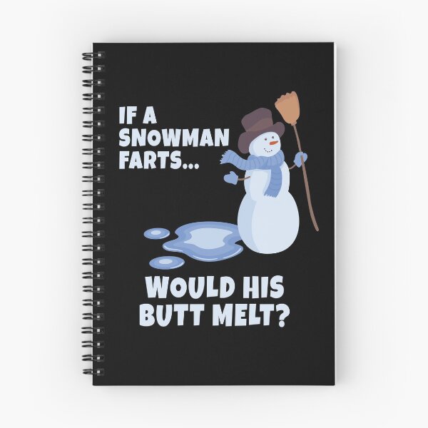 Item preview, A Snowman Farts Christmas Snowman designed and sold by MooonTees.
