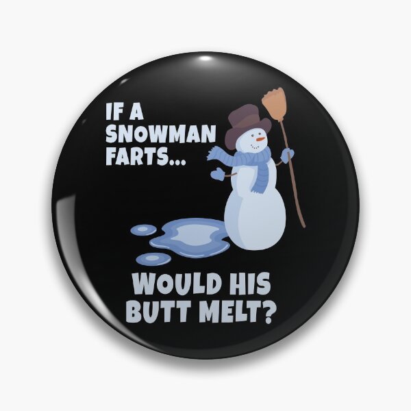 Item preview, A Snowman Farts Christmas Snowman designed and sold by MooonTees.