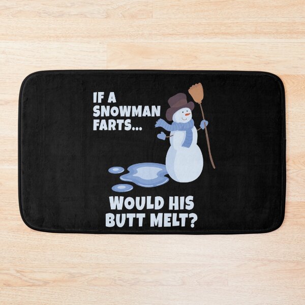 Item preview, A Snowman Farts Christmas Snowman designed and sold by MooonTees.