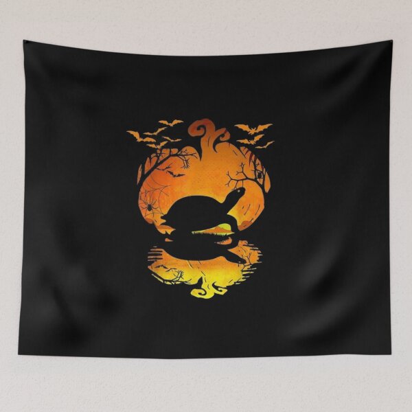 Item preview, Turtle and pumpkin , Halloween designed and sold by Toothless-3377.