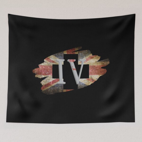 Item preview, 4 Armoured medical regiment logo on Union Jack  designed and sold by PinnockDesigns.