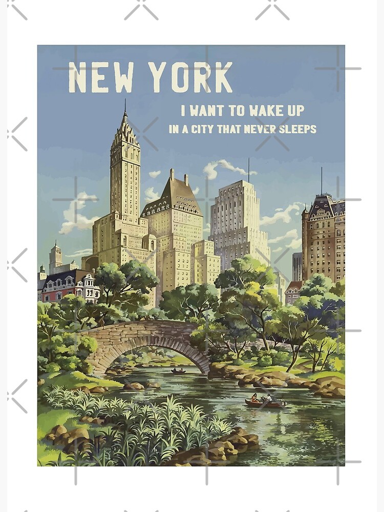 Vintage Posters NYC, Posters NYC , New York Poster Art Board