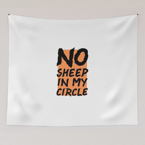 Item preview, No sheep in my circle designed and sold by cubic-shop.