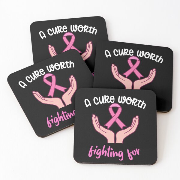 Item preview, A Cure Worth Fighting For | In October We Wear Pink | Nobody Fights Alone designed and sold by DigitalGemShop.