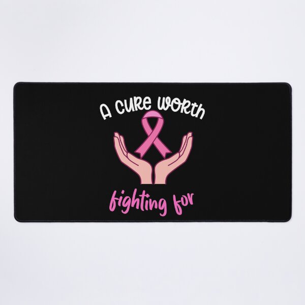 Item preview, A Cure Worth Fighting For | In October We Wear Pink | Nobody Fights Alone designed and sold by DigitalGemShop.