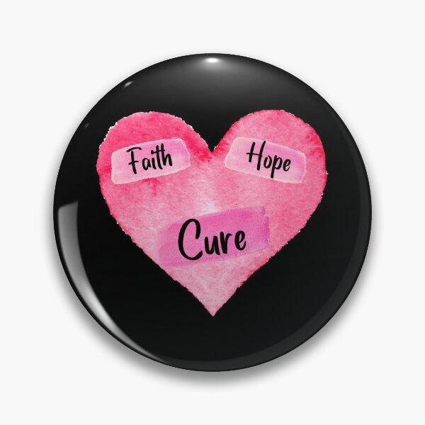 Item preview, Faith Hope Cure | In October We Wear Pink | Nobody Fights Alone designed and sold by DigitalGemShop.