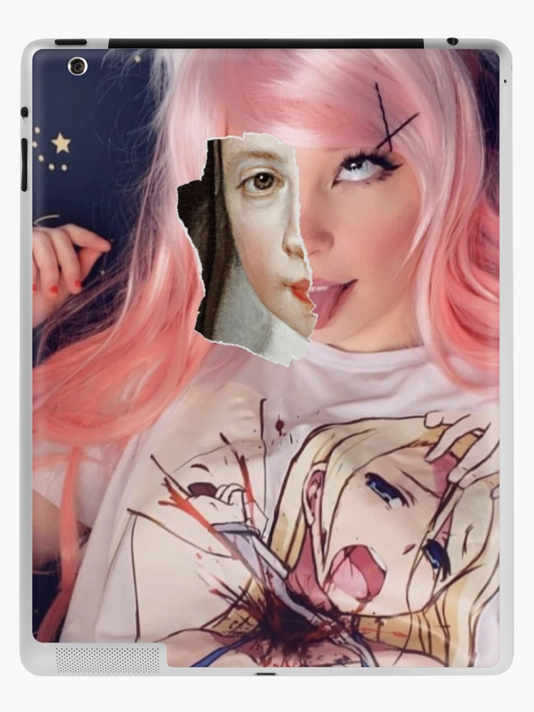 Fill me up with belle delphine | iPad Case & Skin