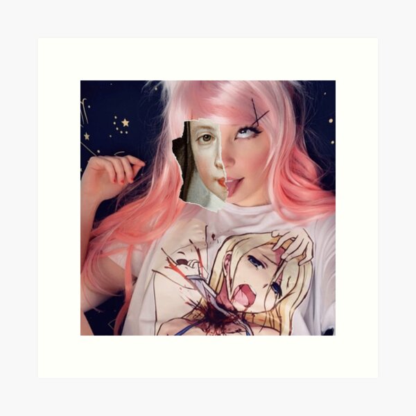 Belle Delphine Instagram Art Prints for Sale