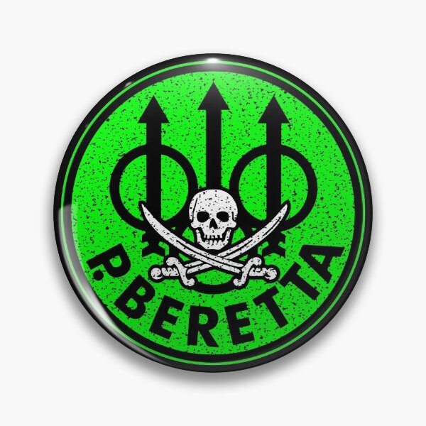 Item preview, Team Pietro Beretta Pistol Shotgun Rifle Pirate Operator - Retro 80's Neon Green designed and sold by Warhawk Designs.