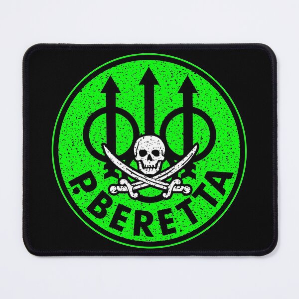 Item preview, Team Pietro Beretta Pistol Shotgun Rifle Pirate Operator - Retro 80's Neon Green designed and sold by Warhawk Designs.