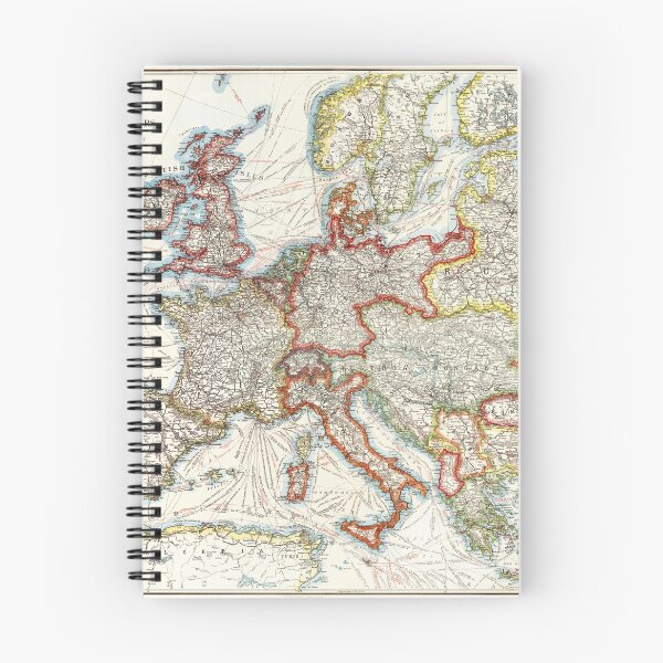 Item preview, Map of ww1 Europe designed and sold by GeorgeBou.
