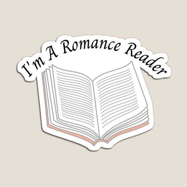 Aperçu de l'œuvre Je suis un lecteur de romance créée et vendue par DesignsbyLib.