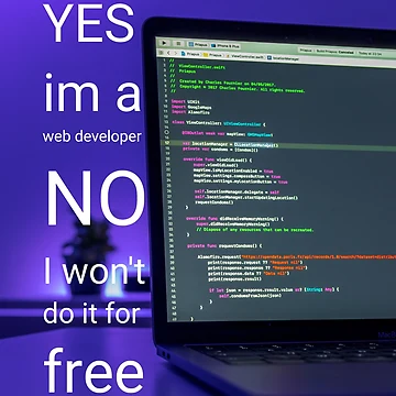 Artwork thumbnail, Web developer by nirvanzentinal