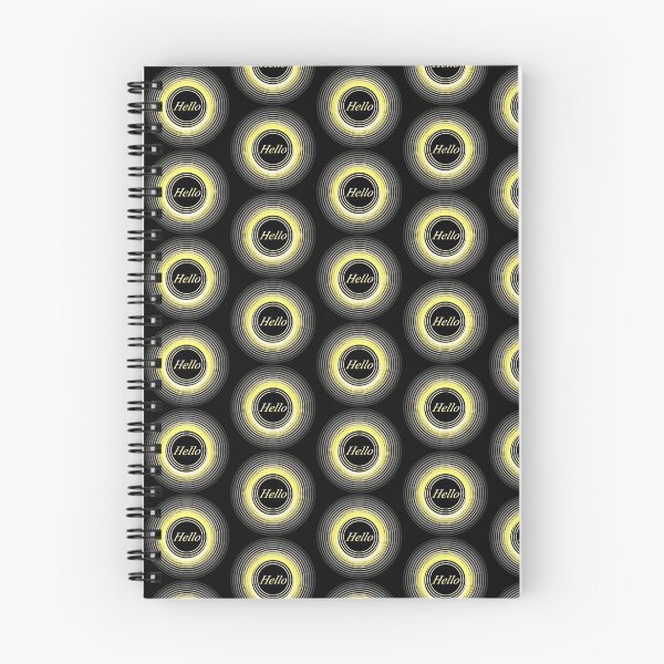 Item preview, Circle Hello Textart Pattern Design designed and sold by Zareen Sayyed.