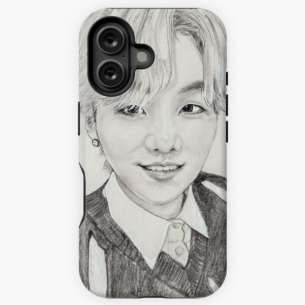 Vista previa del artículo con la obra «Min Yoongi TFA Selca», diseñado y vendido por emopod.