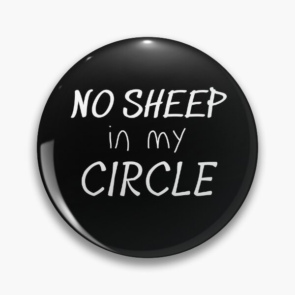 Item preview, No sheep in my circle designed and sold by cubic-shop.