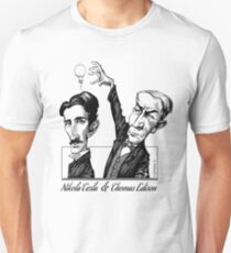 Tesla v Edison Unisex T-Shirt