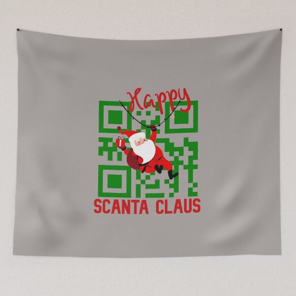 Artikelvorschau, Happy Scanta Claus Qr Generator Qr Code Generator Qr Code Generator Qr Code Generator Qr Code Generator Qr Code Generator Qr Code Generator Qr Code Santa entworfen und verkauft von DiensDesign.