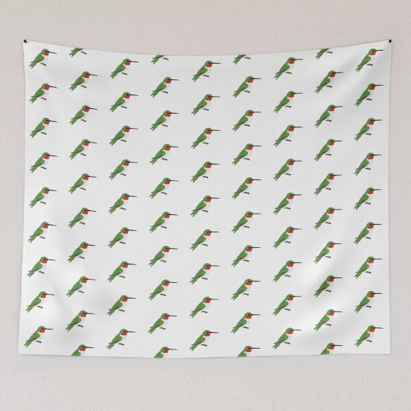 Item preview, Simplistic Cartoon Hummingbird Design designed and sold by ArtByTom2020.