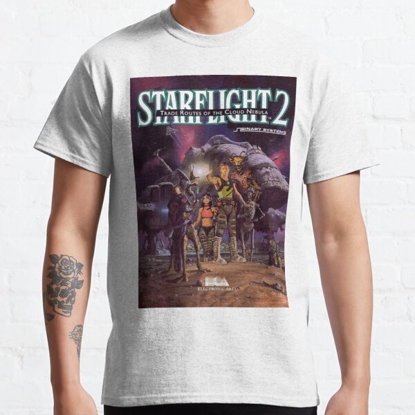 Classic Game Covers - Starflight 2 Classic T-Shirt
