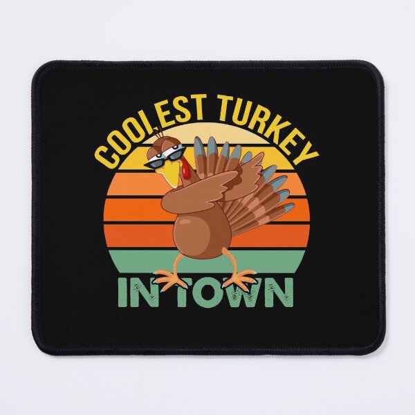 Item preview, Dabbing Turkey Coolest Turkey In Town designed and sold by ZiesMerch.