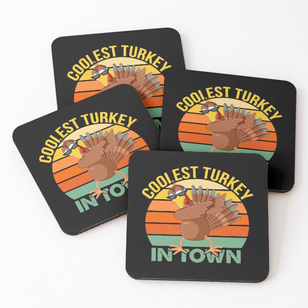 Item preview, Dabbing Turkey Coolest Turkey In Town  designed and sold by ZiesMerch.