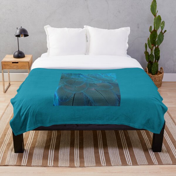 Item preview, Blue Feathers Abstract Art designed and sold by TshirtHooouse.